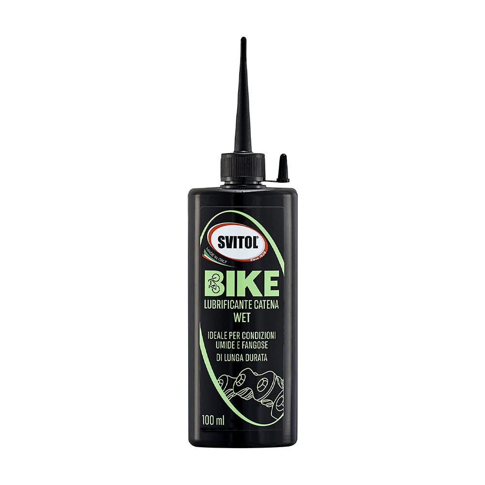 Lubrificante Catena Wet 100 ml SVITOL BIKE - Condizioni Umide e Fangose