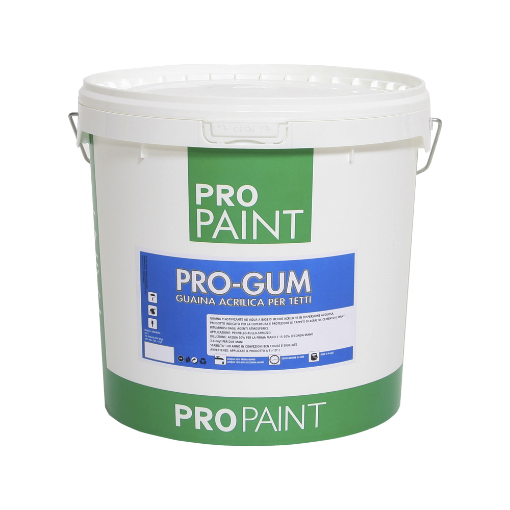Guaina liquida acrilica pro-gum propaint verde 14 lt.