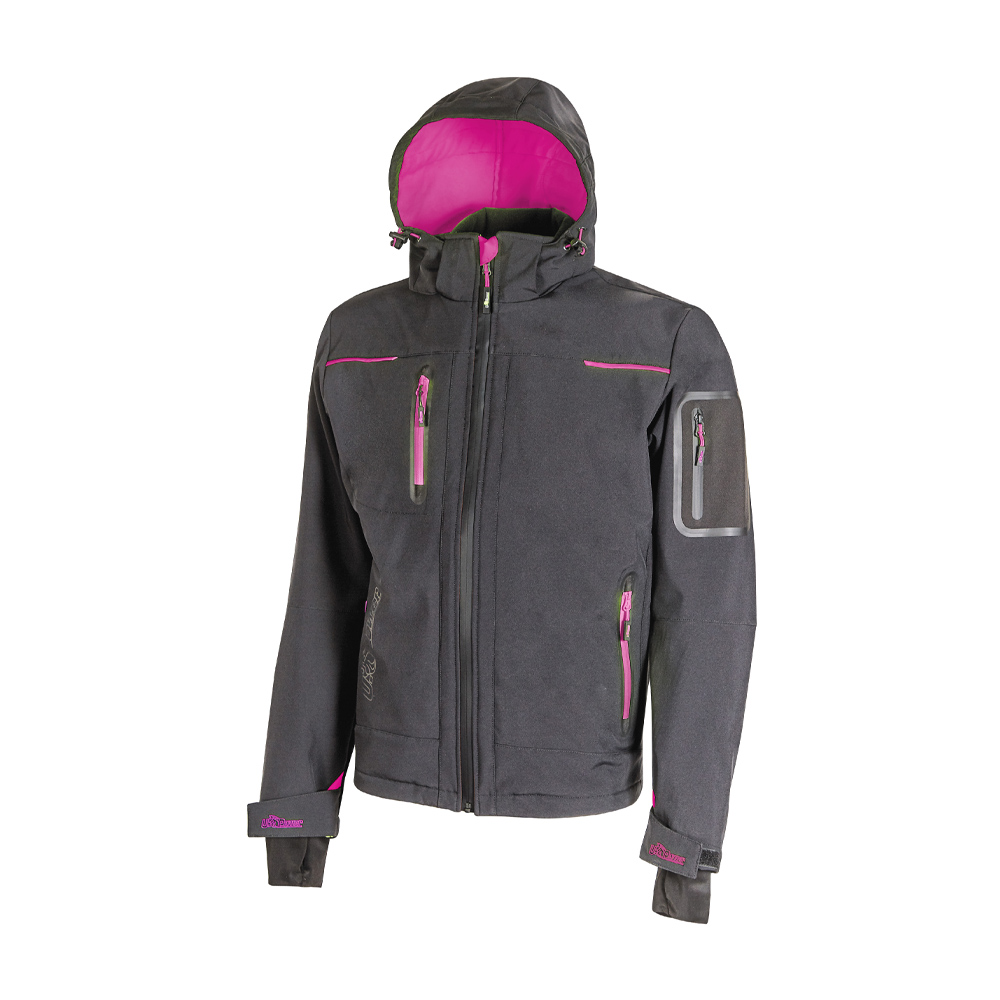 Giacca Space Lady Grey Fucsia U-POWER - Taglia M